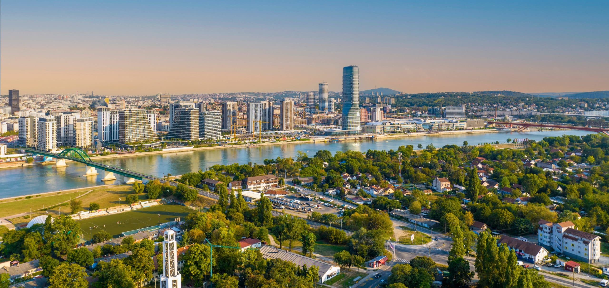 Belgrade riverfront