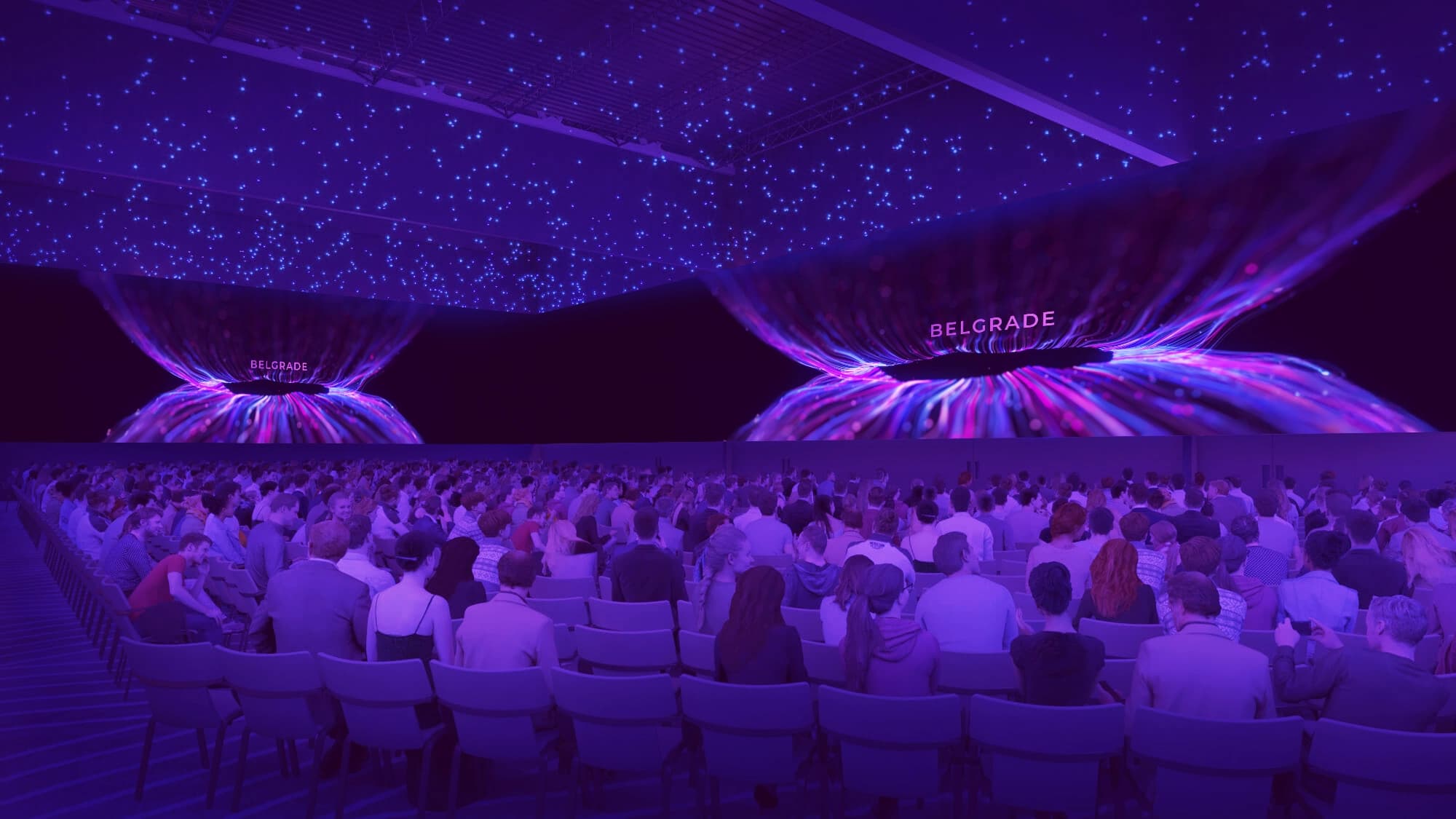 Sava Center immersive hall
